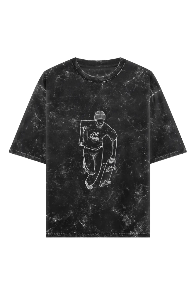 Acid Washed Unisex T-shirt – Desi Skates