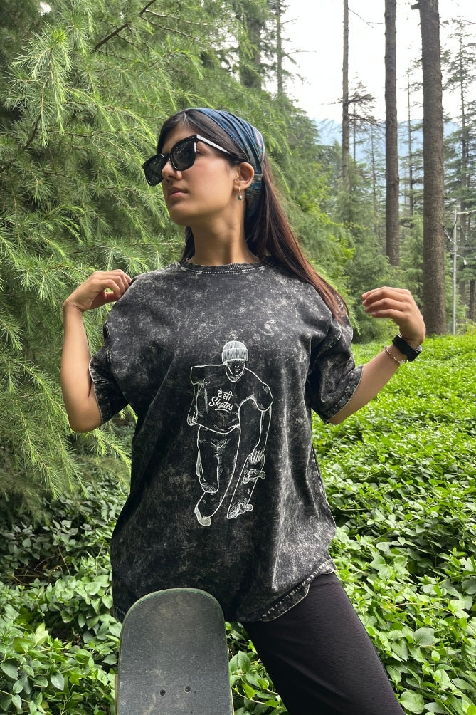 Acid Washed Unisex T-shirt
